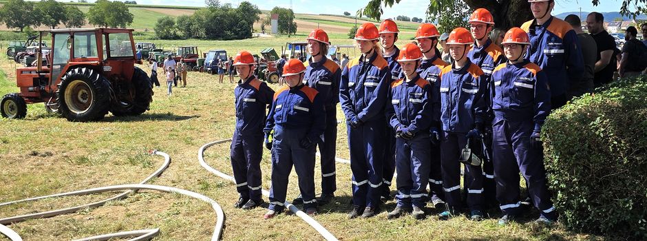 Schauübung am 24.08.2025 beim Höfefest