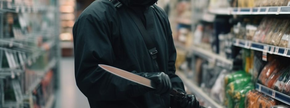 Kassiererin mit Messer bedroht