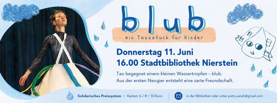 Tanzende Wassertropfen: „blub“ entführt Kinder in die Welt der Elemente