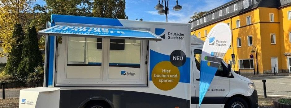 Deutsche Glasfaser Servicemobil kommt nach Partenheim