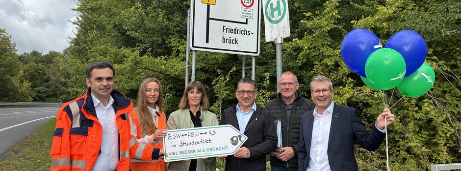 Barrierefreier Einstieg in die Buslinie 200: Hessisch Lichtenau baut  Haltestelle Stadt aus