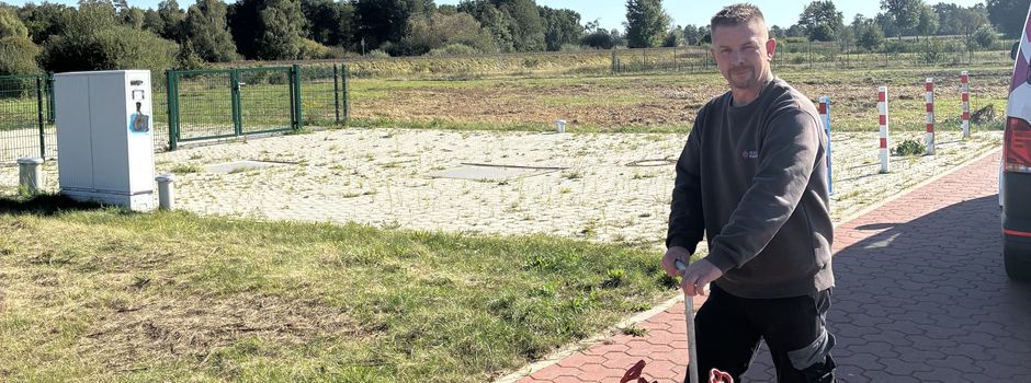 Feuerwehr prüft Trinkwasserhydranten