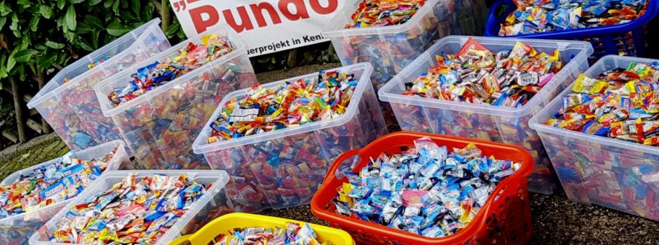 Mondorfer Grundschule: Kamelle-Spende für Pundo