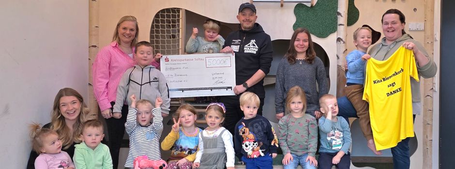5.000 Euro für die Kita Bienenkorb