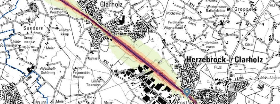 Öffentlichkeitsbeteiligung: Lärmaktionsplan für die Gemeinde Herzebrock-Clarholz
