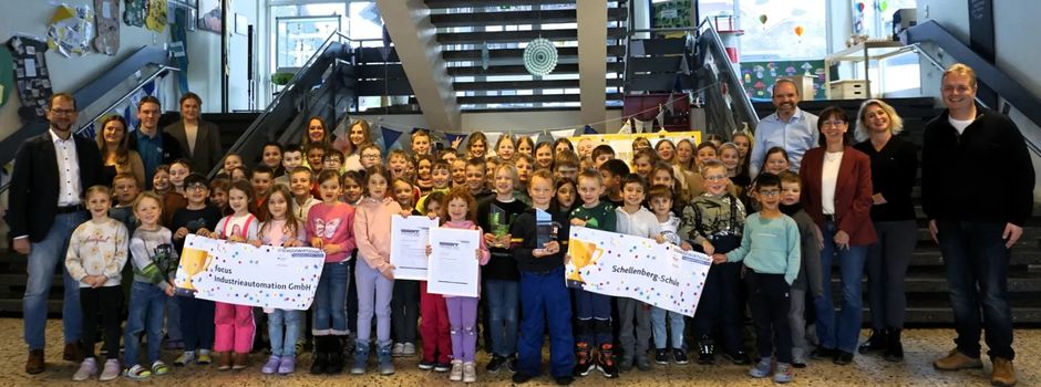 Erfolg mit Robotik: Schellenberg-Grundschule und Unternehmen ausgezeichnet