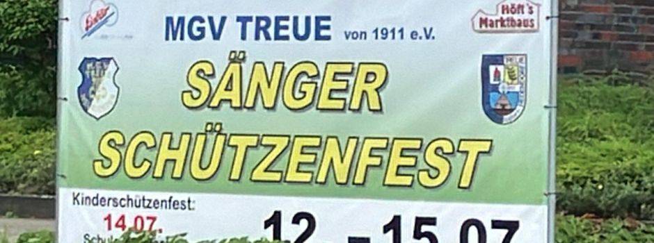 Schützenfest MGV Treue