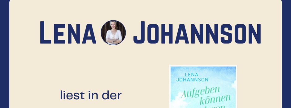 19.09.2026: Bestsellerautorin Lena Johannson zu Gast in der Stadtbücherei 
