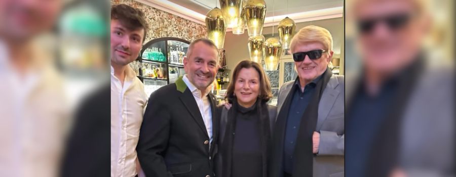 Heino und weitere Prominente in Wiesbaden zu Gast