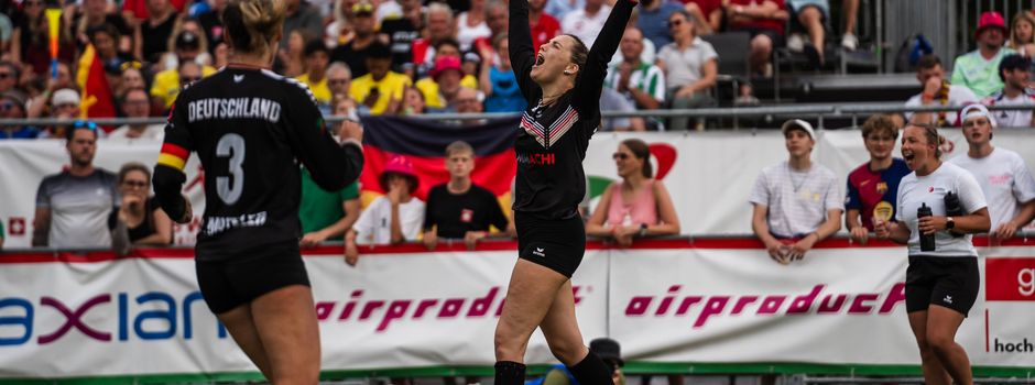 Gold mit Nationalmannschaft
