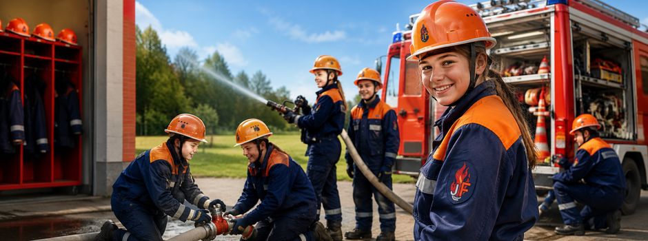 Werde Teil der Jugendfeuerwehr!
