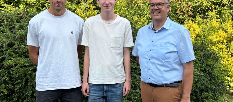 Neue Auszubildende der Gemeinde Issum
