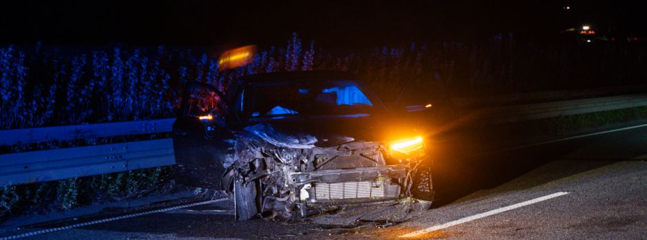 Schwerer Unfall auf B42 Richtung Wiesbaden