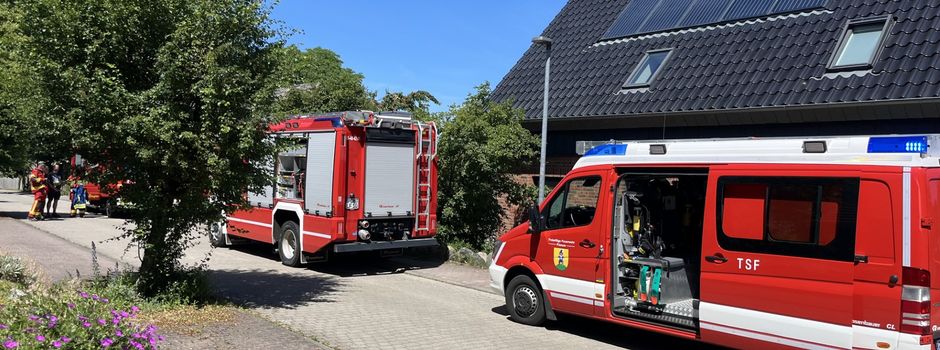 Einsatz für die Feuerwehr Pinnow