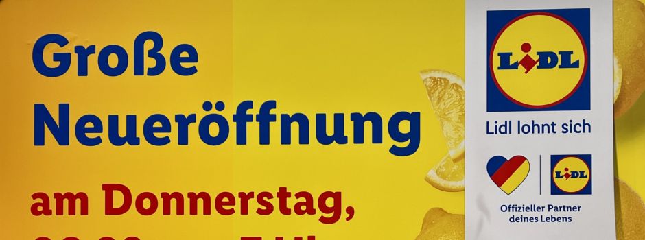 Große Neueröffnung: Lidl kommt nach Horst!