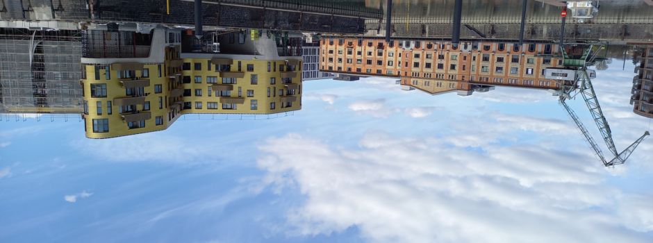 So ist der aktuelle Stand der Bauarbeiten am Zollhafen