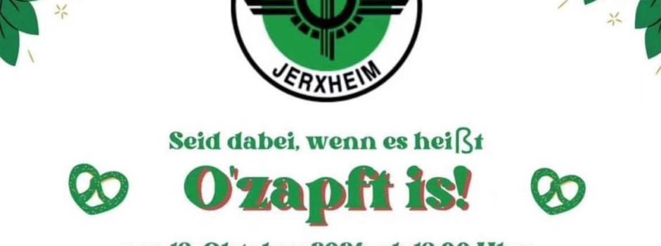 O'zapft is beim ESV