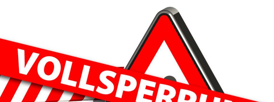 Vollsperrung der Donnersbergstraße 