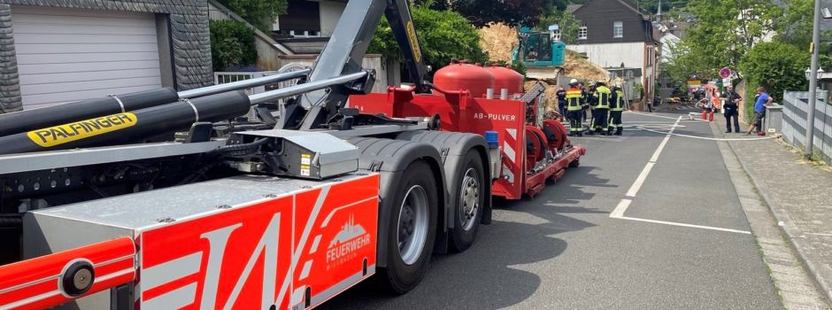 Explosionsgefahr nach Gasleck in Wiesbaden