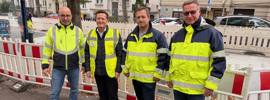 Neue Bauweise macht Dotzheimer Straße in Wiesbaden hitzefest
