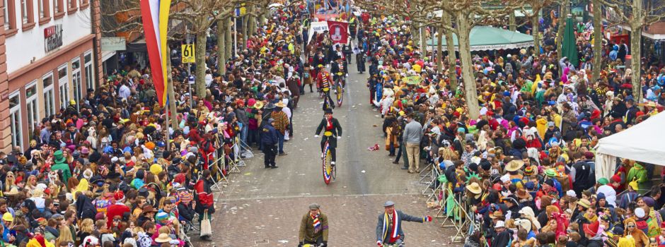 Hier finden Fastnachtsumzüge in Rheinhessen statt
