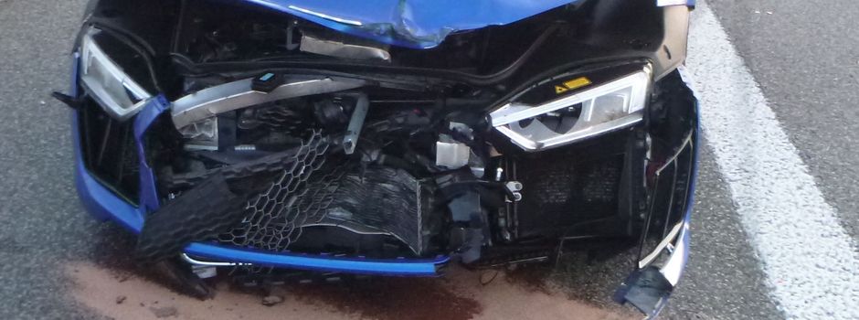 Illegales Autorennen auf der A63