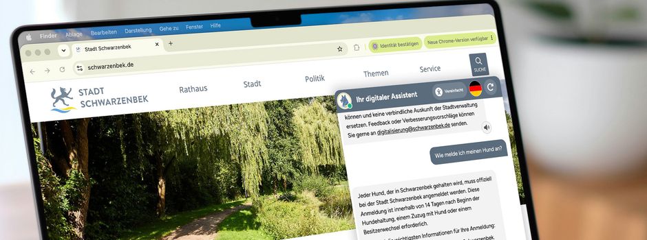 Neuer KI-Assistent beantwortet Bürgerfragen rund um die Uhr 