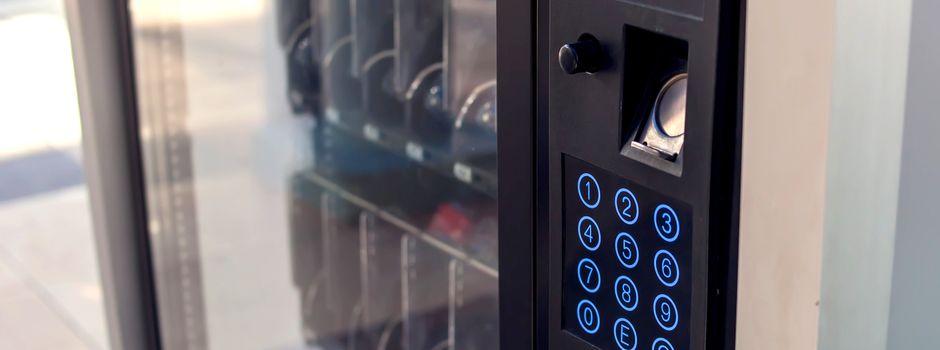 Snackautomaten aufgebrochen