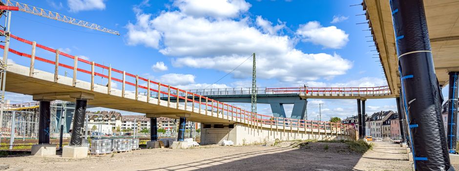 Neue Koblenzer 444-Meter-Brücke nimmt Form an: Wann sie eröffnet wird