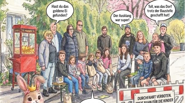 Der Osterhase war in Frorath