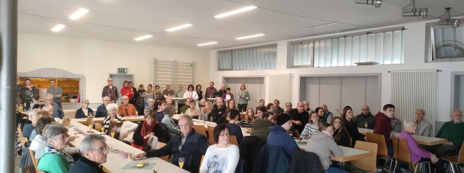 Neujahrsempfang und Spenden