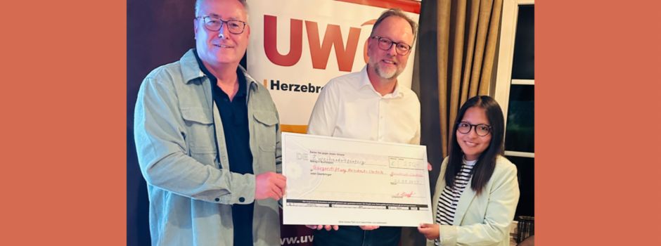 UWG Herzebrock-Clarholz spendet Einnahmen vom CITYFEST an die Bürgerstiftung Herzebrock-Clarholz