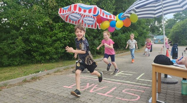 Mit vollem Einsatz – Spendenlauf der InKiTaRo war ein voller Erfolg