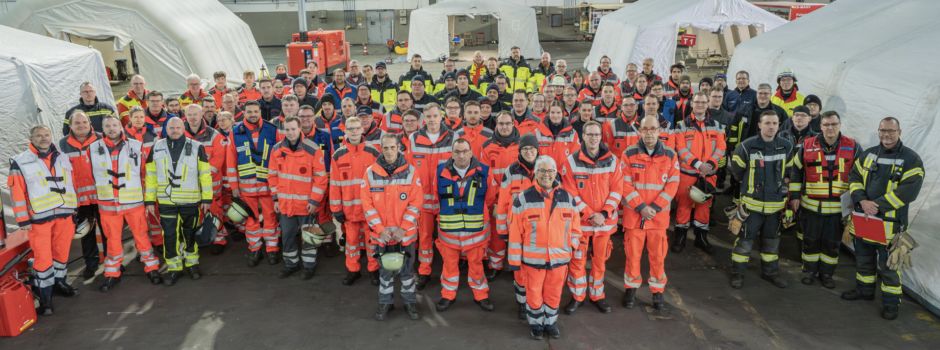 Teamwork im Einsatz: DRK, Feuerwehr und Rettungsdienst proben Ernstfall