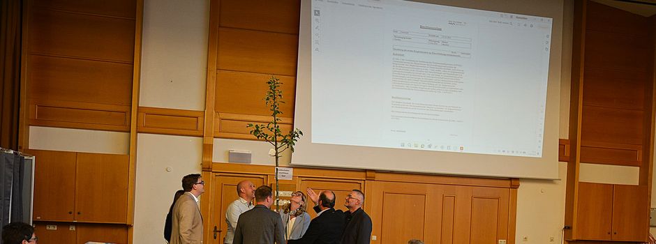 Konstituierende Sitzung des Stadtrats