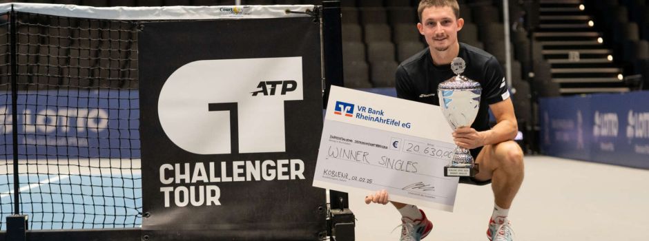 Ugo Blanchet gewinnt die Koblenz Open 2025 im dramatischen Finale