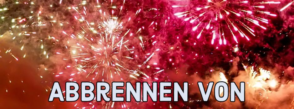 Hinweise zum Silvesterfeuerwerk