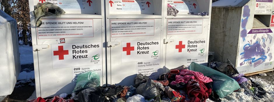 DRK-Altkleidercontainer in Lotte werden bis Ende Februar abgebaut
