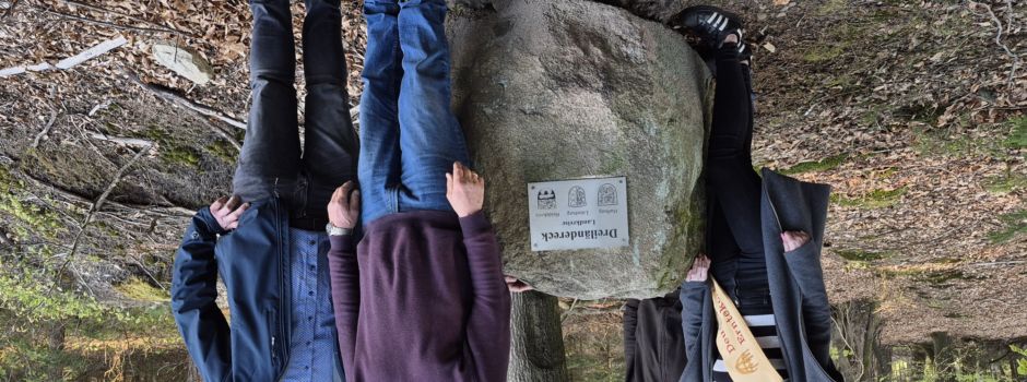 Treffen am „Dreiländer-Eckstein“