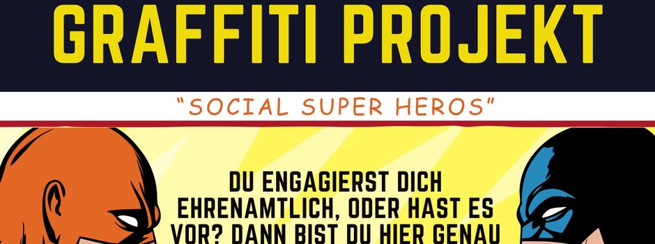 Graffiti-Projekt "Social Super Heros"