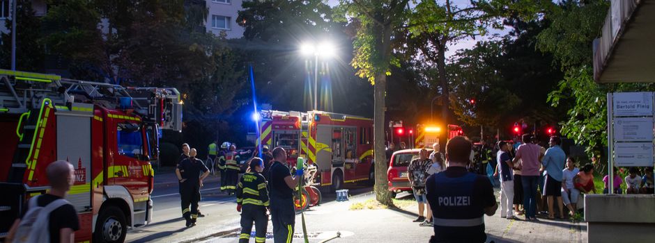 Brand am Klinikum Mainz – Feuerwehr im Großeinsatz