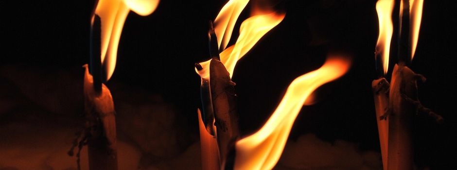 Fackelumzug in Wessin