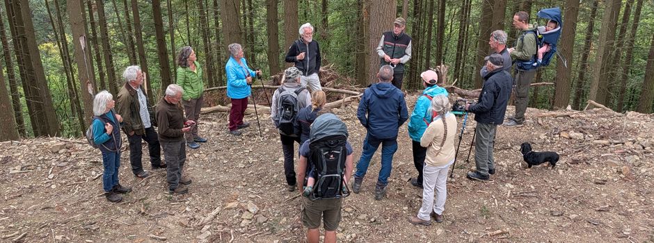 Waldbegehung in Hausen: Natur erleben und sinnvoll nutzen