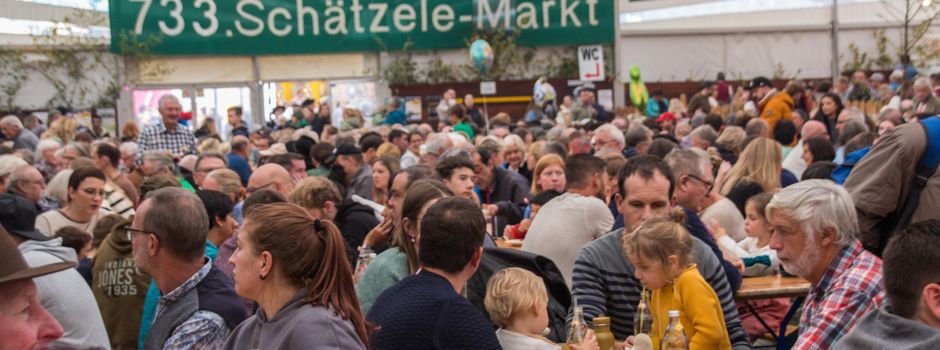 Programm: 734. Schätzele-Markt Tengen