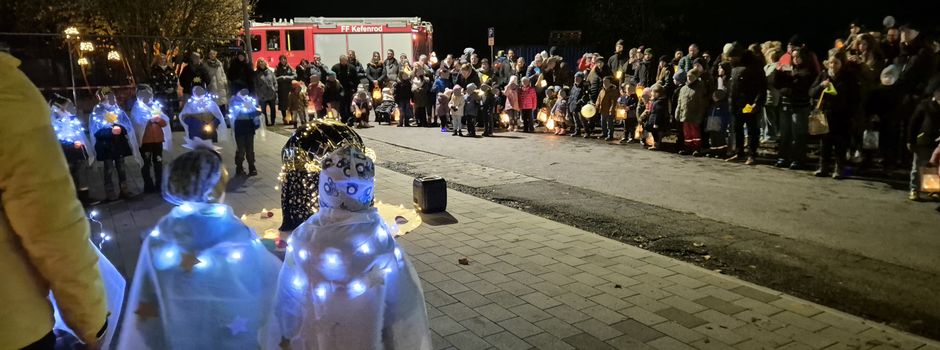 Lichterglanz und Gemeinschaft beim Laternenfest der Kita Wirbelwind