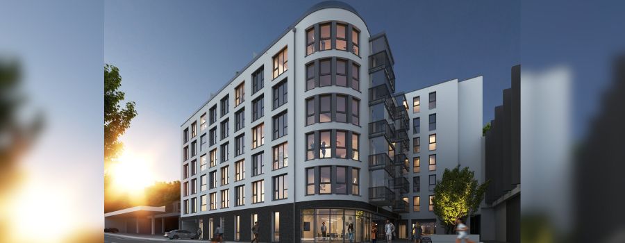 Neues Wohnhaus direkt an Mainzer Saarstraße geplant