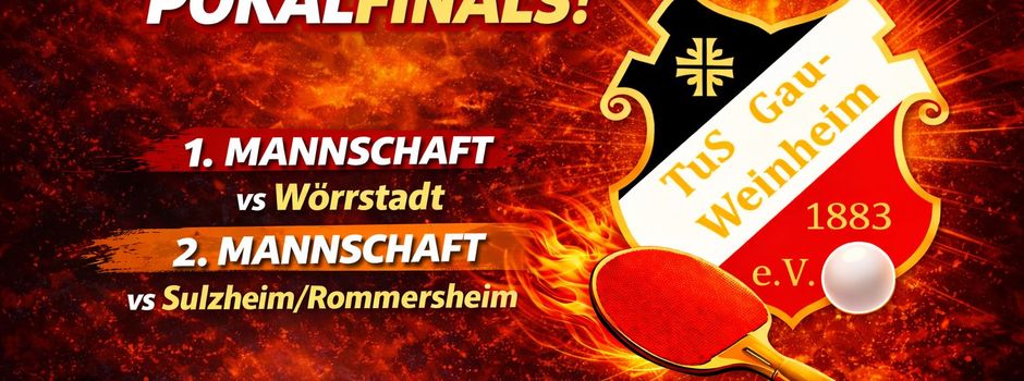 Tischtennis Pokal-Finals