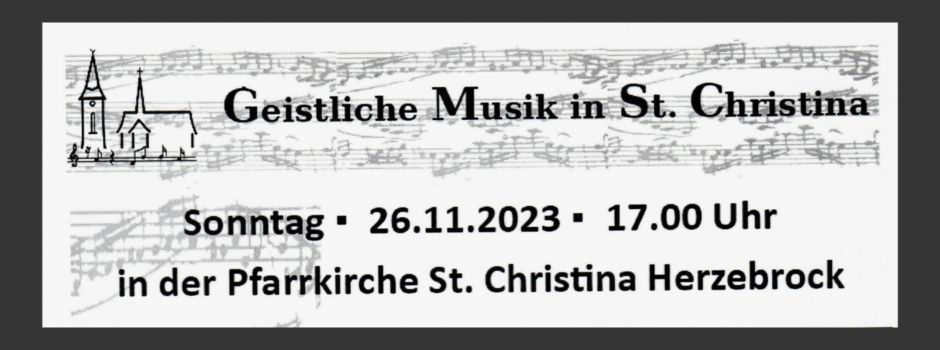 Ökumenischer Arbeitskreis Kirchenmusik in Herzebrock veranstaltet Chorkonzert: Jesu, meine Freude