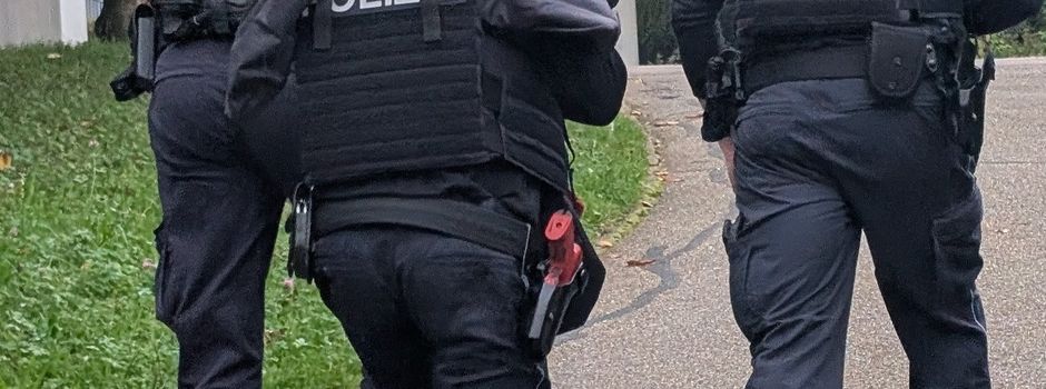 Polizei probte den Ernstfall im Schulzentrum