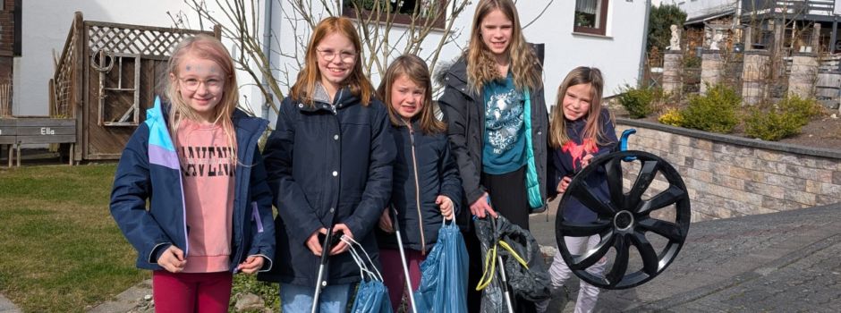 Vorfreude auf die Aktion „Saubere Landschaft“
